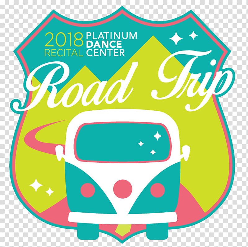 Graphic design Dance Logo Recital, roadtrip transparent background PNG clipart