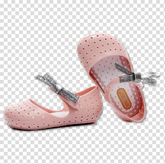 Jelly shoes Sandal Clothing Shoe Shop, pink glitter transparent background PNG clipart