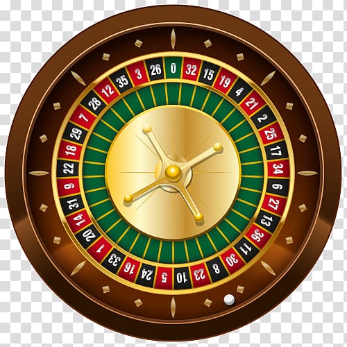 Casino roulette transparent background PNG clipart