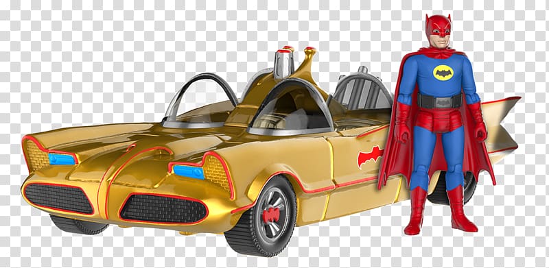 Batman Robin Batmobile Funko Action & Toy Figures, gold figures transparent background PNG clipart