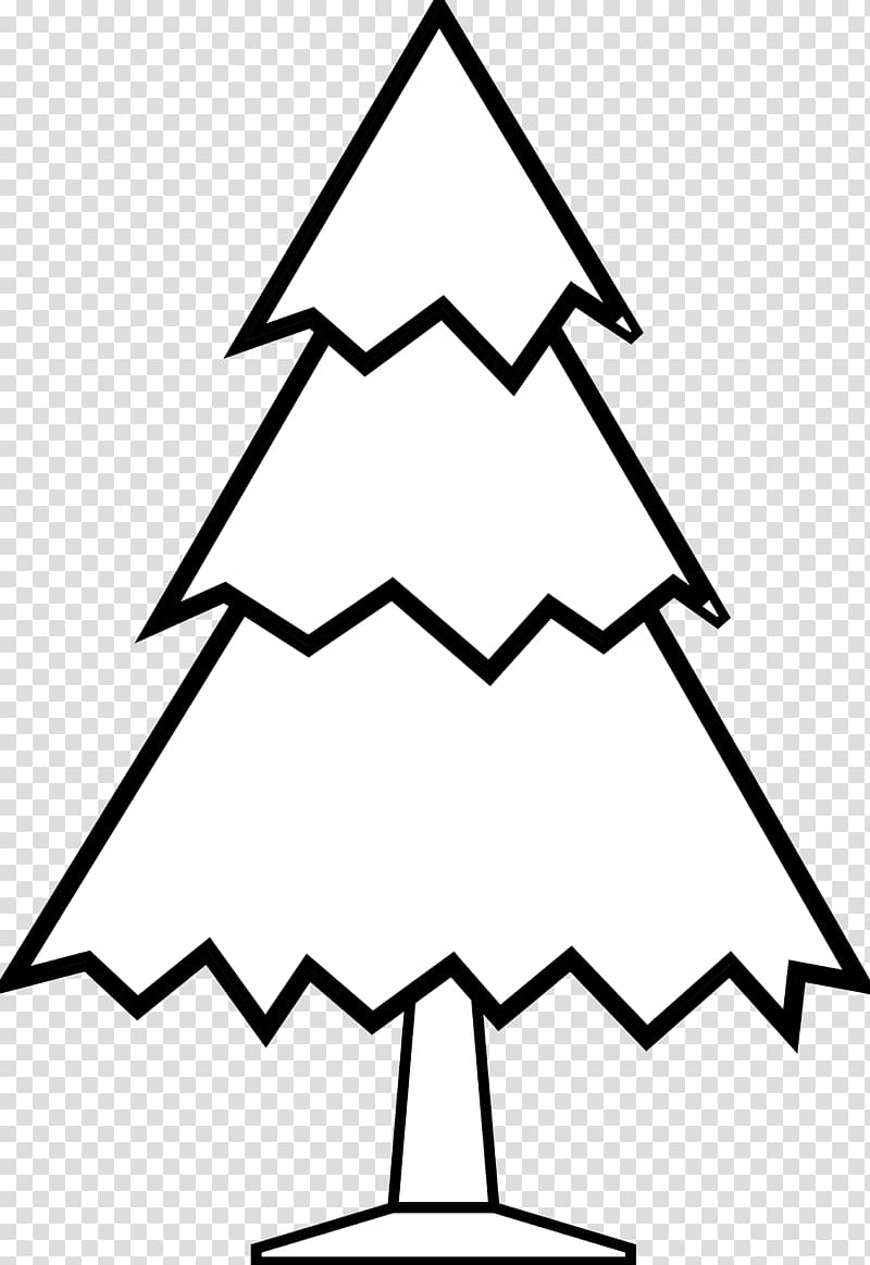 Christmas tree Black and white , Christmas Tree Drawing S transparent background PNG clipart