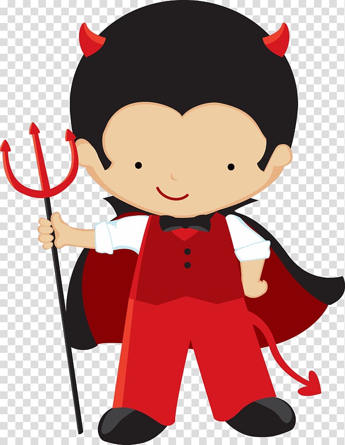 Halloween , devil transparent background PNG clipart