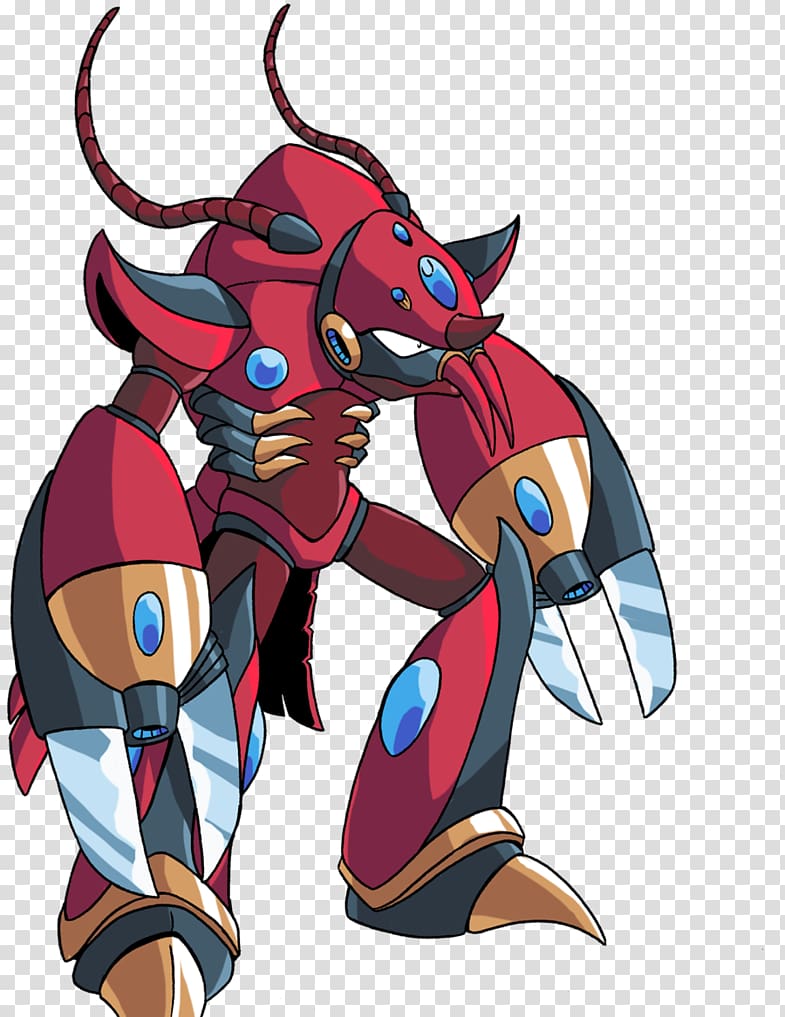 Mega Man X6 Mega Man X2 Mega Man X5 Mega Man X: Command Mission, lobster transparent background PNG clipart