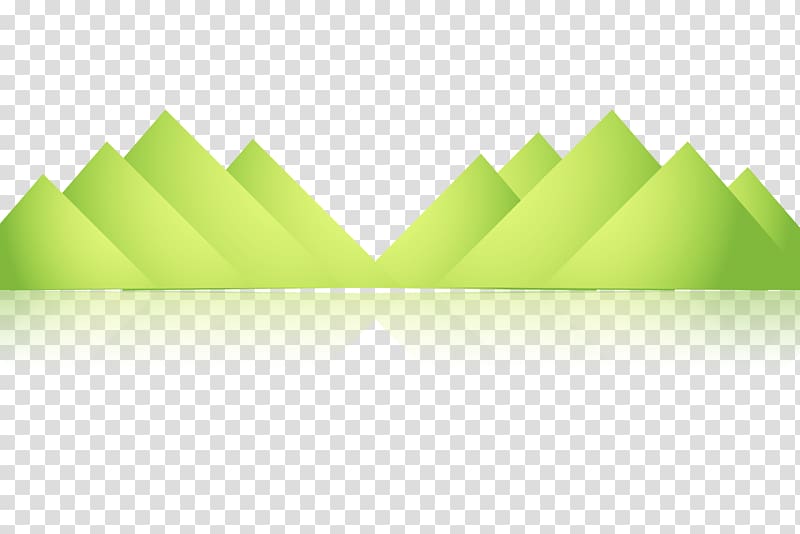Green Mountain Chemical element Euclidean , Green mountain shading element transparent background PNG clipart
