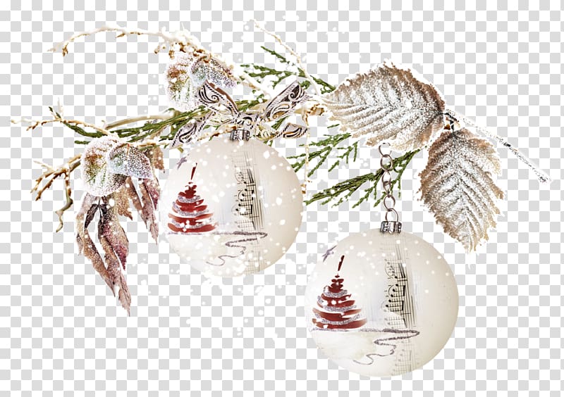 Christmas ornament Christmas Day, winter snow transparent background PNG clipart