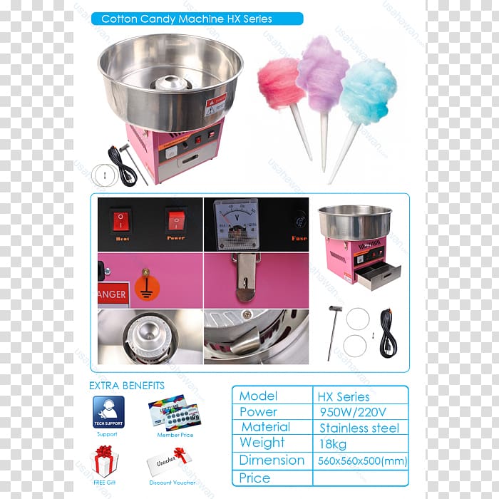 Cotton candy Plastic Carnival, others transparent background PNG clipart