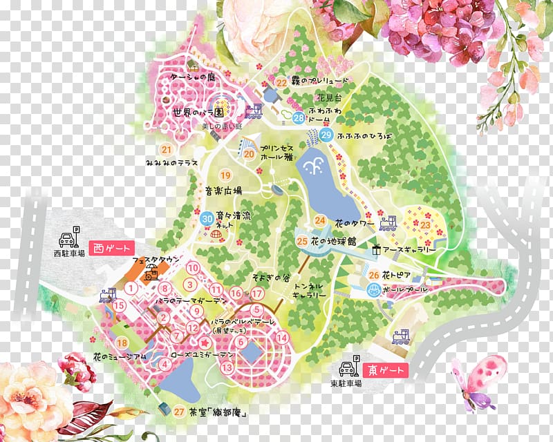 Hana Festa Memorial Park Urban design Map, park transparent background PNG clipart