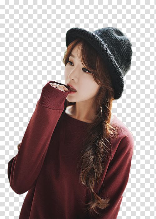 Ulzzang Hairstyle Korean Fashion French braid, Kim Yongchol transparent background PNG clipart