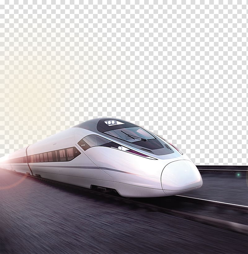 white and gray bullet train illustration, Embedded system Industrial PC Stick PC Single-board computer Personal computer, Bullet Train transparent background PNG clipart