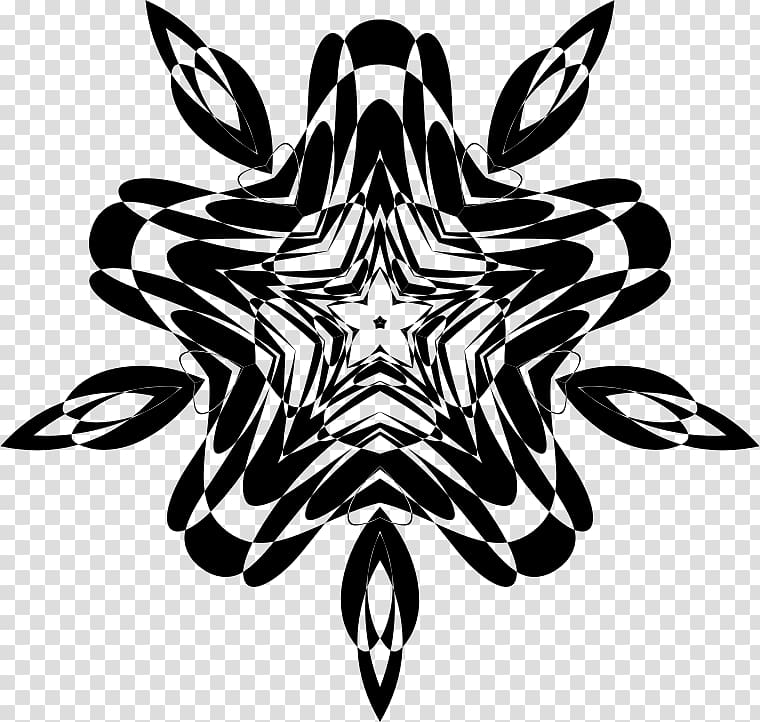 Monochromatic color Monochrome Black, flower silhouette transparent background PNG clipart