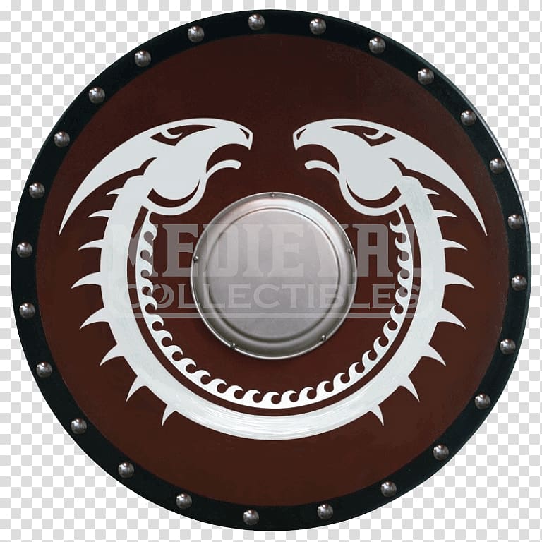 Shield boss Viking Age Norsemen, shield transparent background PNG clipart
