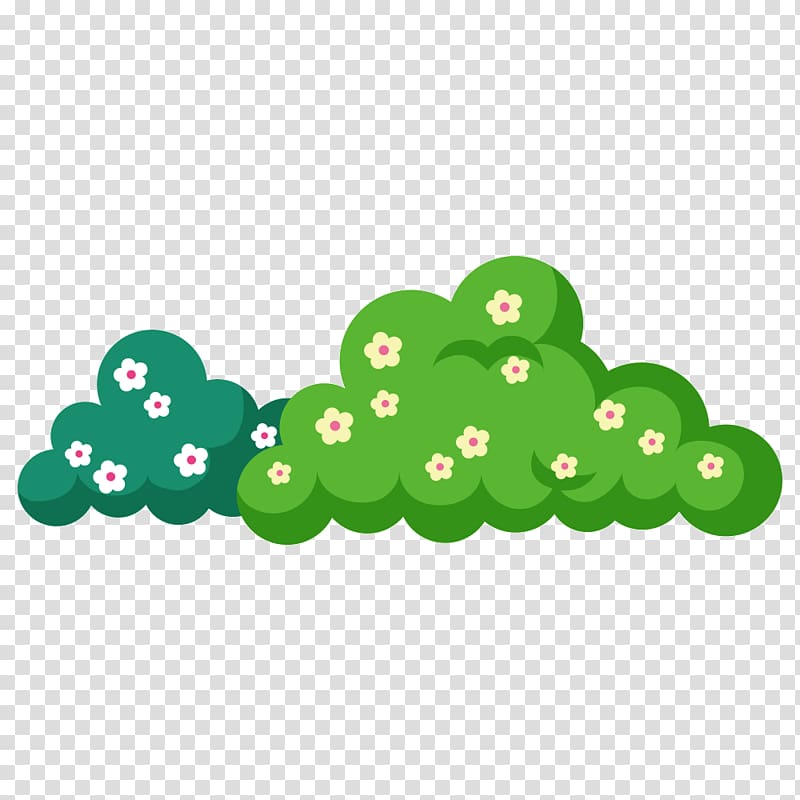 green grass illustration, Shrub Illustration, Creative green bush transparent background PNG clipart