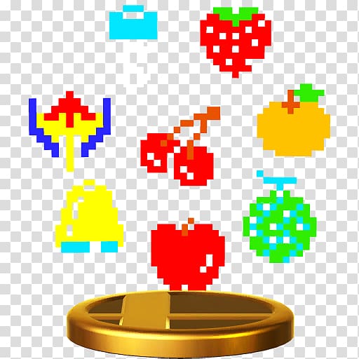 Pac-Man Championship Edition DX Super Smash Bros. for Nintendo 3DS and Wii U Super Smash Bros. Brawl, Pacman fruit transparent background PNG clipart