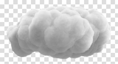 white sky, Very Fluffy Cloud transparent background PNG clipart