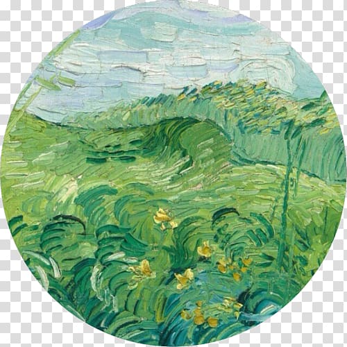 National Gallery of Art Green Wheat Field with Cypress Field with Green Wheat Green Wheat Fields, Auvers, painting transparent background PNG clipart