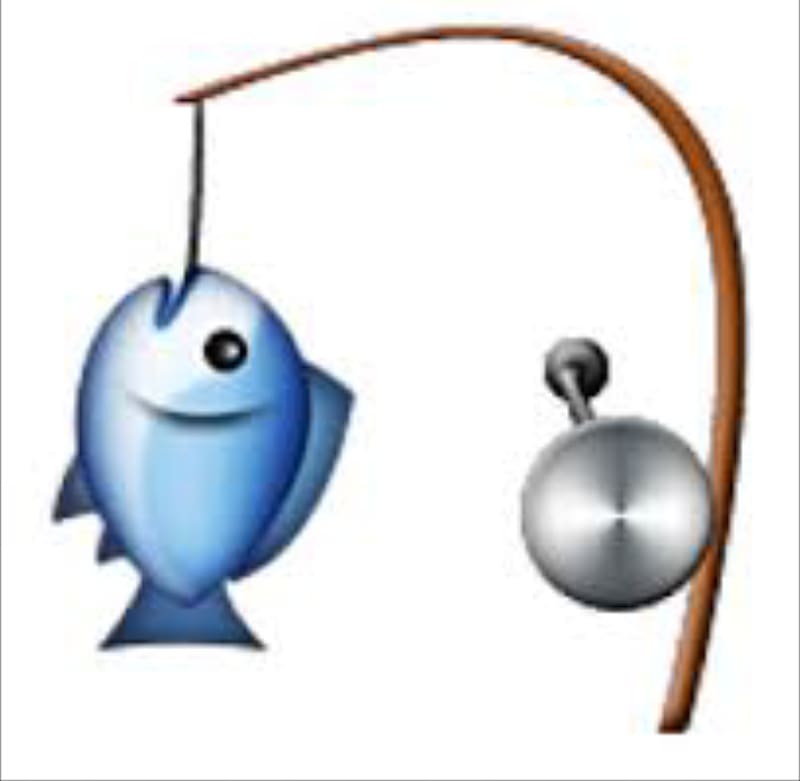 Emoji Fishing Rods Sticker , fishing pole transparent background PNG clipart