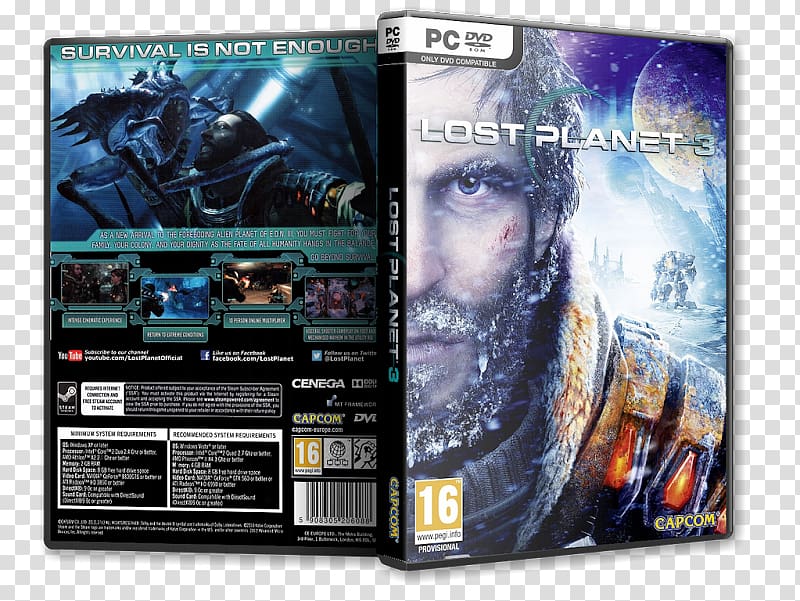 Xbox 360 Lost Planet 3 PC game Capcom, others transparent background PNG clipart