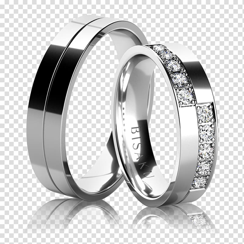 Wedding ring Engagement ring Bisaku, wedding ring transparent background PNG clipart