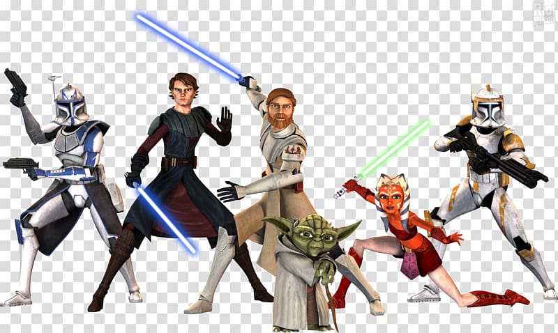Star Wars: The Clone Wars Anakin Skywalker Clone trooper Animation, star wars transparent background PNG clipart