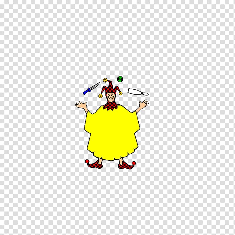 Jester , clown transparent background PNG clipart