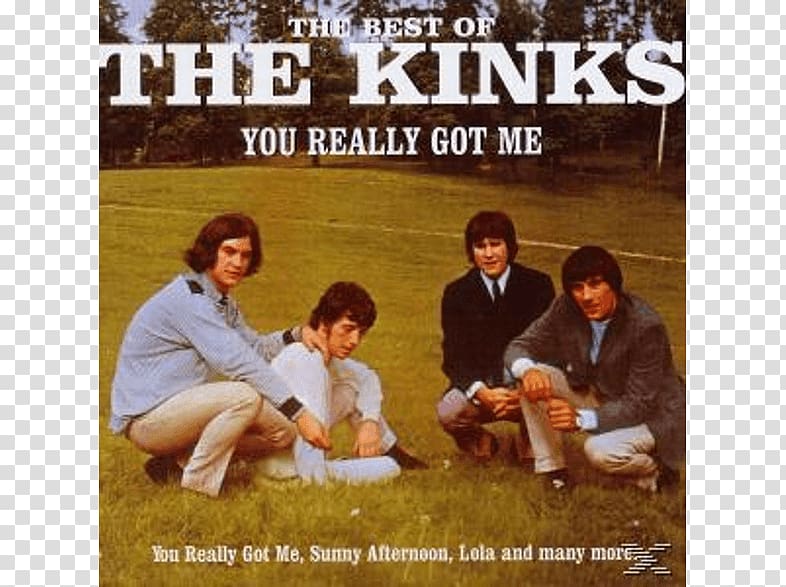 You Really Got Me: The Best of The Kinks You Really Got Me: The Best of The Kinks Album, You Really Got Me transparent background PNG clipart