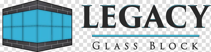 Glass brick Logo Legacy Glass Block & Window Co., glass block transparent background PNG clipart