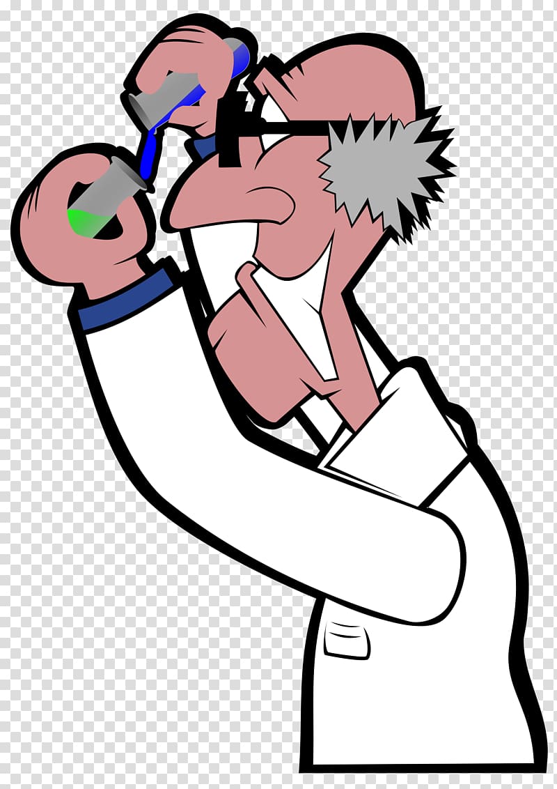 Mad scientist , Professor transparent background PNG clipart