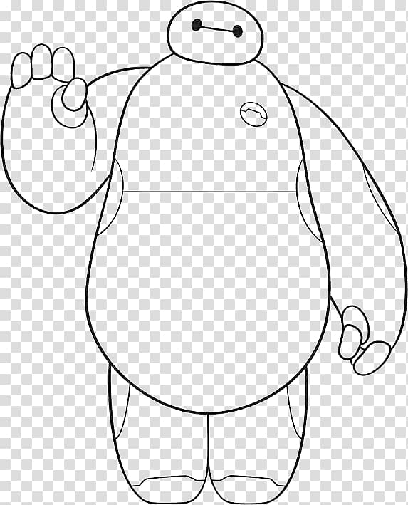 Baymax Hiro Hamada Coloring book Big Hero 6 Honey Lemon, Bay Max transparent background PNG clipart