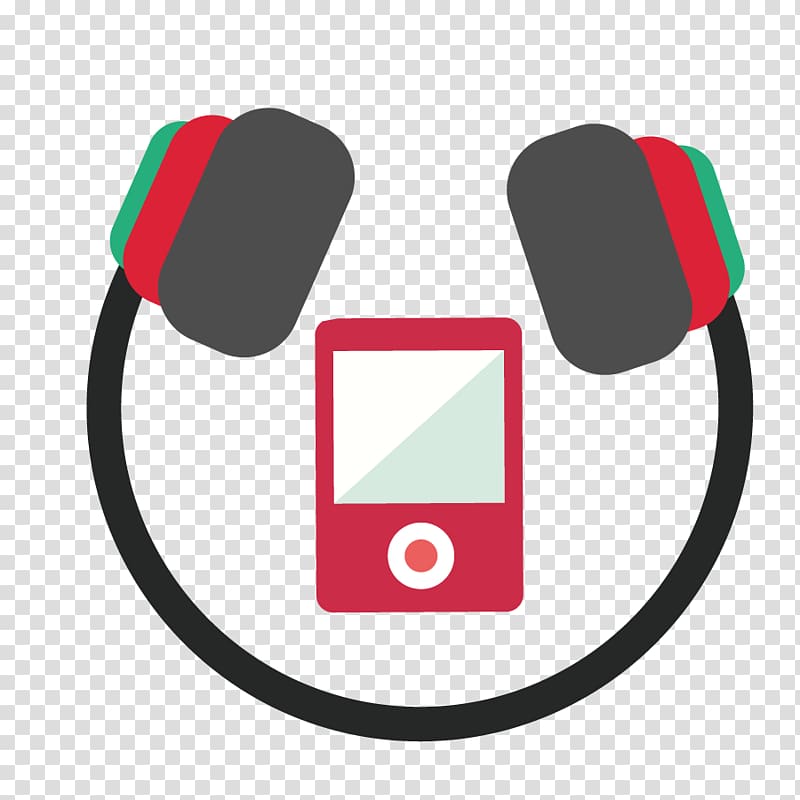 Headphones MP3 player, Player Headphones transparent background PNG clipart