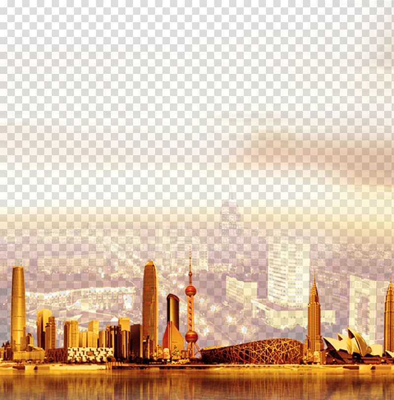 Oriental Pearl Tower Pudong , Shanghai City Background transparent background PNG clipart