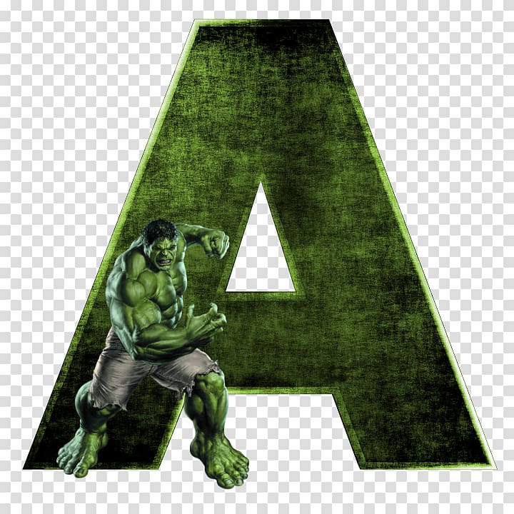 Hulk Letter Alphabet Superhero M, others transparent background PNG clipart