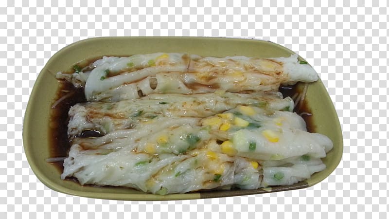 Rice noodle roll Lvtianzhen Liangkouzhen Vegetarian cuisine Asian cuisine, Delicious corn rice rolls transparent background PNG clipart