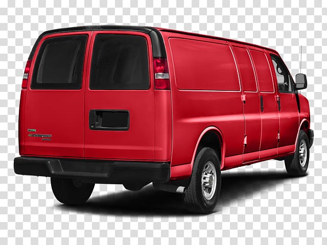 Minivan 2017 Chevrolet Express Cargo Van Compact van, Chevrolet Express transparent background PNG clipart