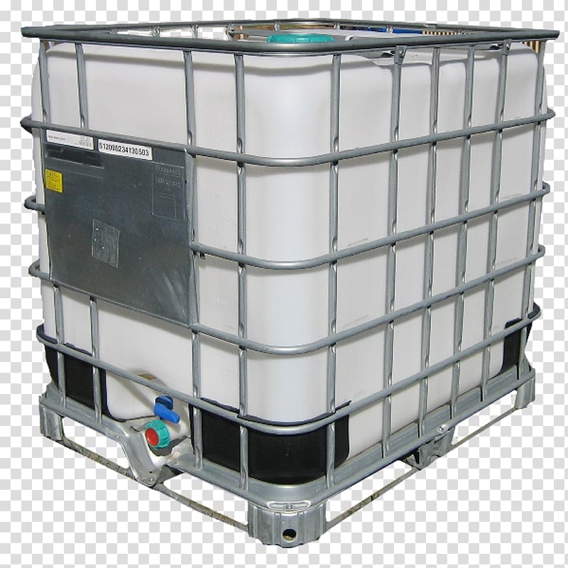 Water tank Intermediate bulk container Storage tank Pallet Plastic, hearing site transparent background PNG clipart