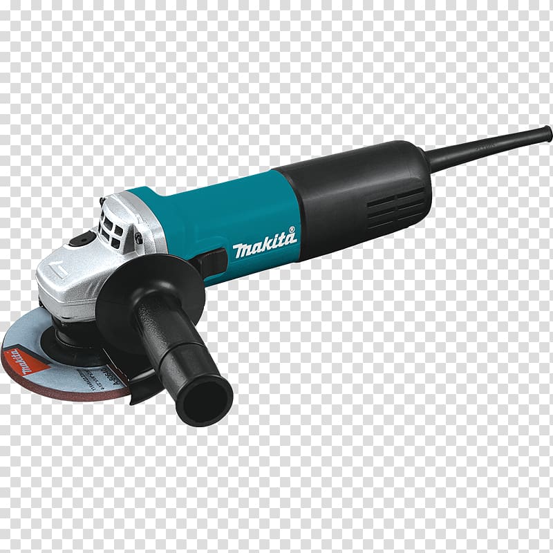Angle grinder Makita Grinding machine Power tool, grinding polishing power tools transparent background PNG clipart