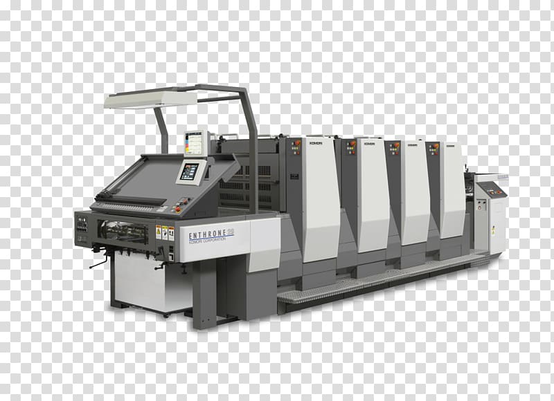 Paper Komori Offset printing Machine, offset Printing Machine transparent background PNG clipart