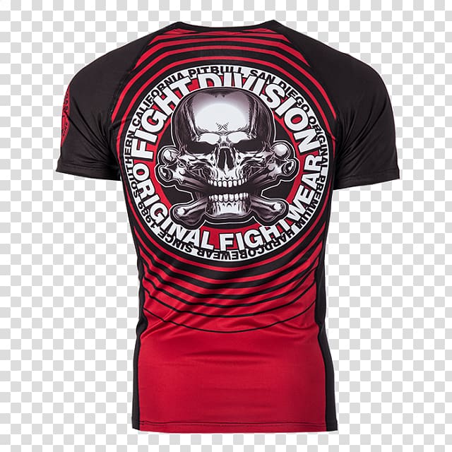 Long-sleeved T-shirt Rash guard Clothing, MMA Throwdown transparent background PNG clipart