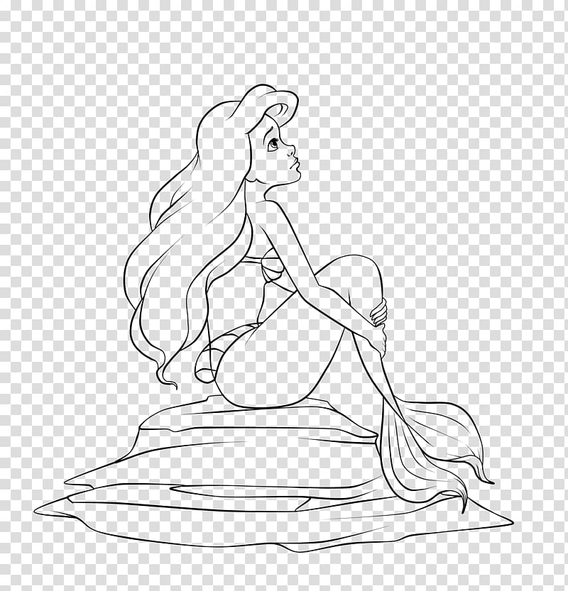 Ariel The Prince Coloring book Disney Princess Belle, Disney Princess transparent background PNG clipart