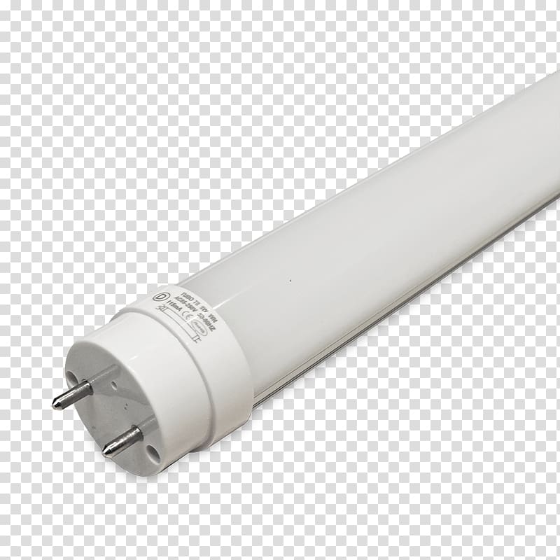 Light-emitting diode LED tube Fluorescent lamp Lighting, Cw transparent background PNG clipart
