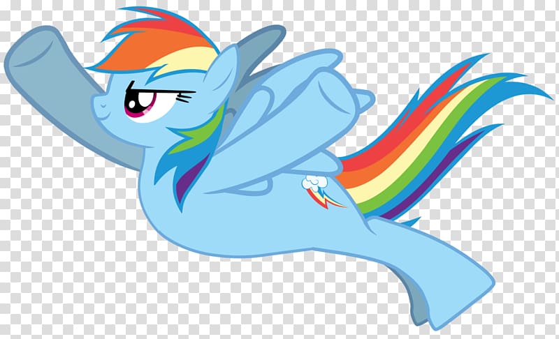 Pony Rainbow Dash, rainbow transparent background PNG clipart