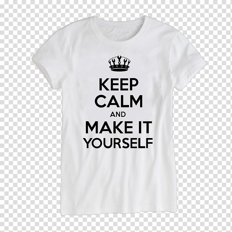 T-shirt Keep Calm and Carry On Gift Redbubble, Pink. Purple transparent ...