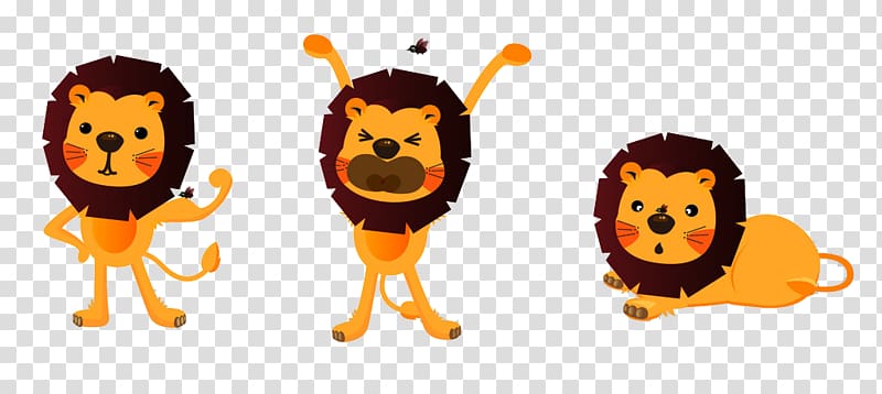 Lion Tiger Cartoon Cuteness, Cartoon snake cartoon bear cute lion cartoon transparent background PNG clipart