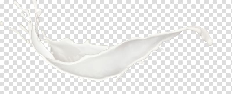 white liquid illustration, Textile Black and white Undergarment Neck, Splash of milk transparent background PNG clipart