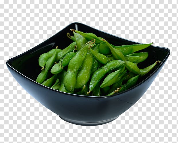 Edamame Vegetarian cuisine Yakitori Green bean Food, Edamame transparent background PNG clipart