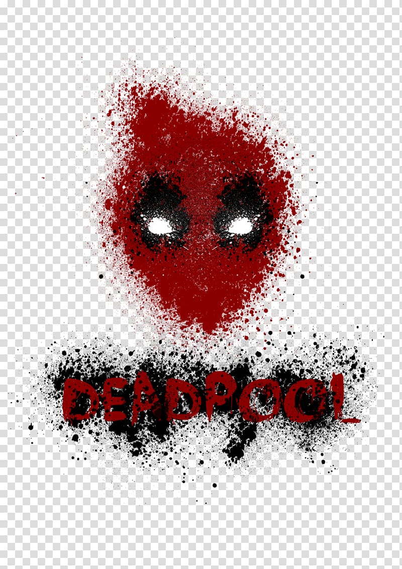 Deadpool Graffiti Drawing Graphic design, drawing graffiti transparent background PNG clipart