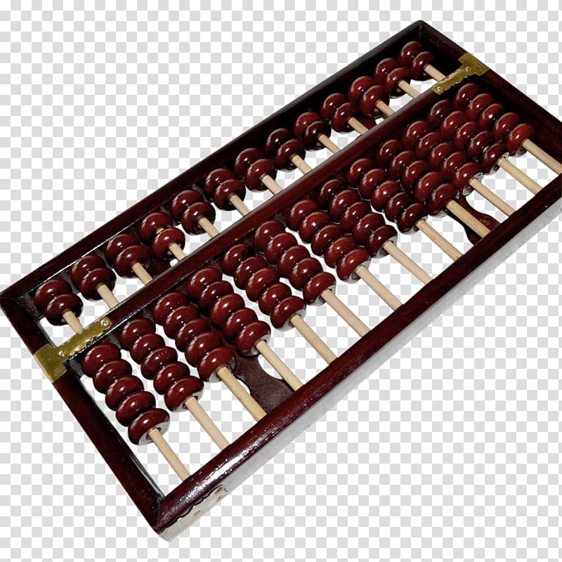 Abacus Suanpan Mathematics Counting History of computing, Brass transparent background PNG clipart