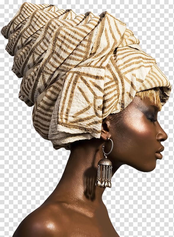 Africa Head tie Woman Fashion Clothing, Africa transparent background PNG clipart