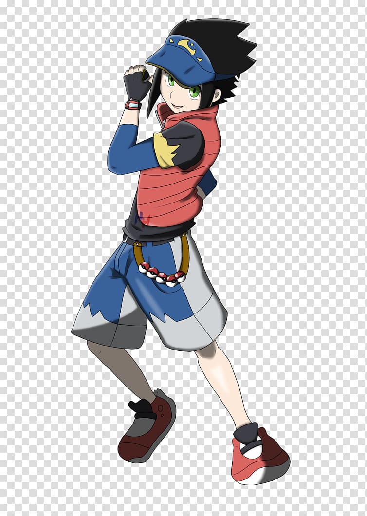 Pokemon Trainer Red Png - Red Pokemon Trainer Png, Transparent Png