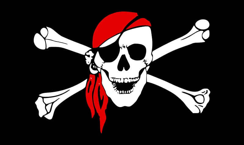 Pirate flag, Jolly Roger Piracy Flag, Pirate flag, flag, people, sticker  png