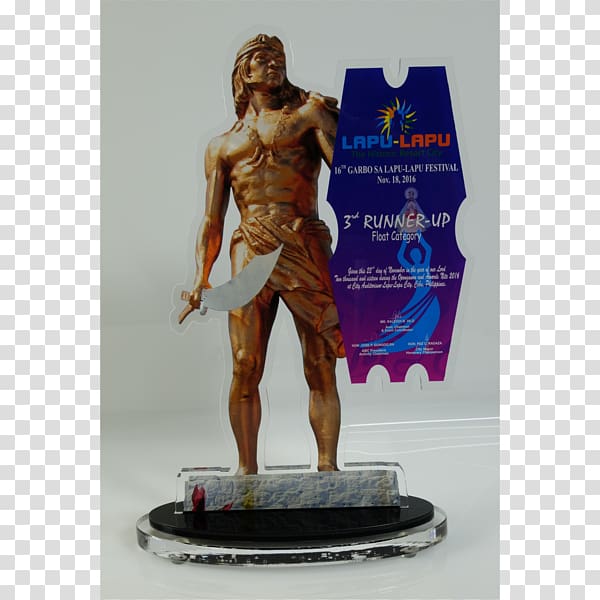 Garbo Sa Mandaue Figurine Bronze sculpture Festival, lapu-lapu transparent background PNG clipart